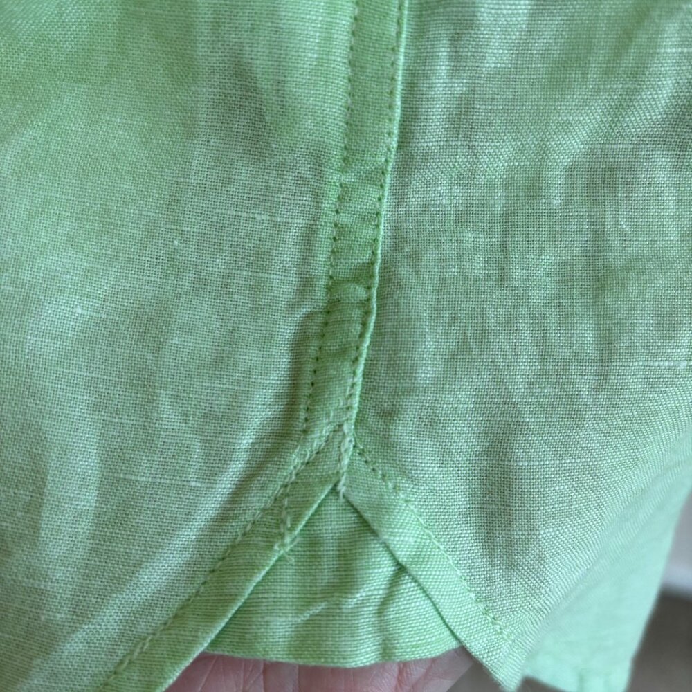 Talbots Linen Blend Top Size 4 - Picture 3 of 7